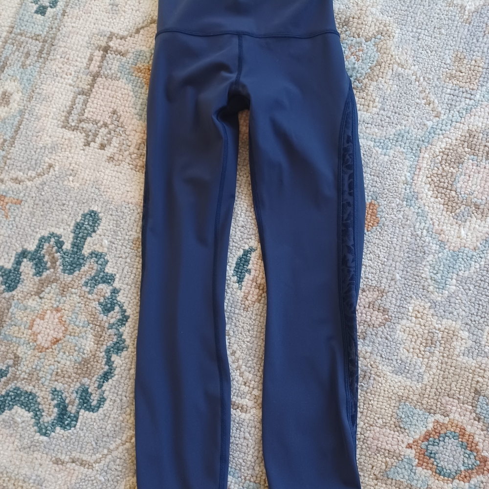 lululemon athletica Blue Leggings NWOT